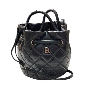 Balenciaga Drawstring Shoulder Bag Black